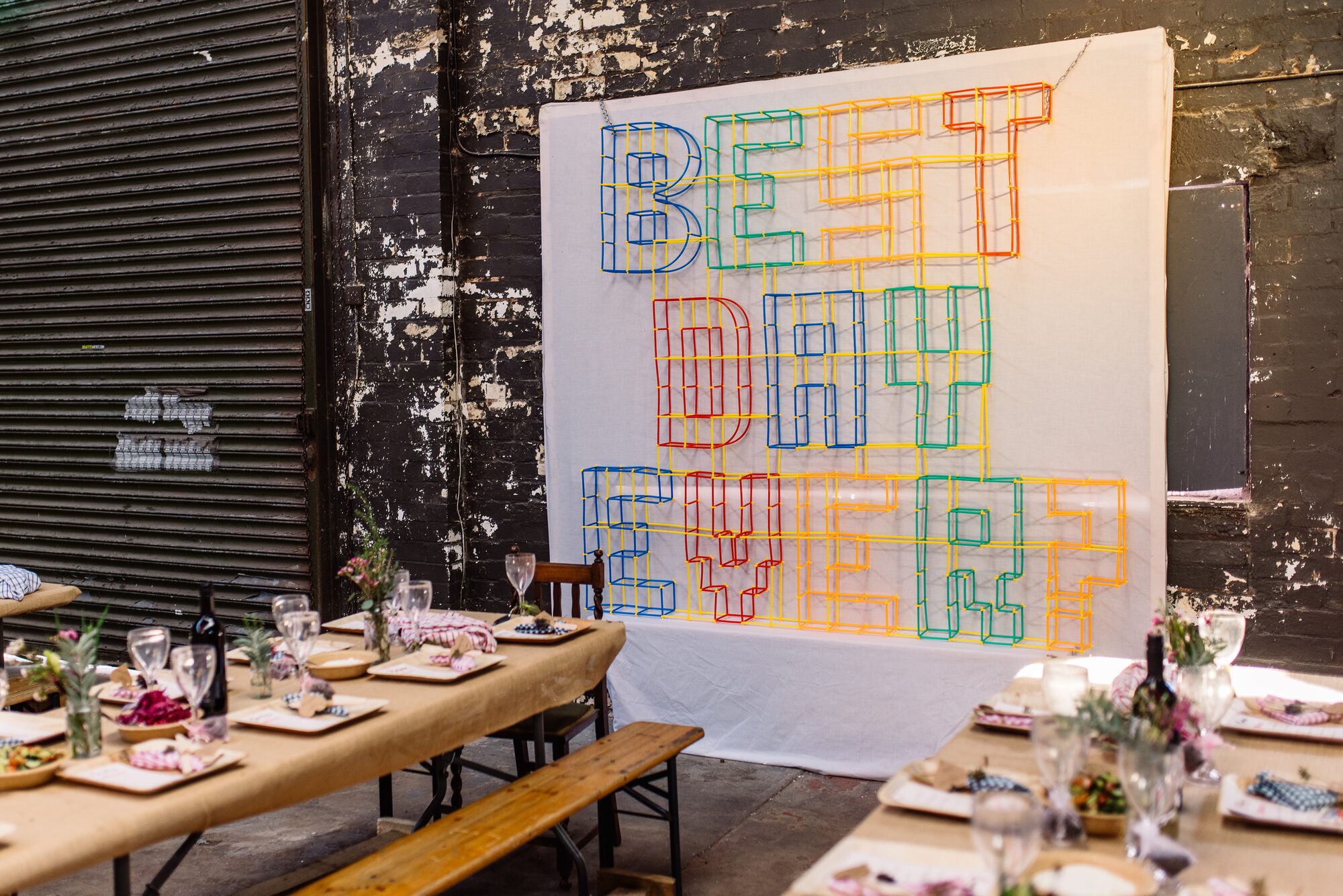 Wedding reception at Printmakers
